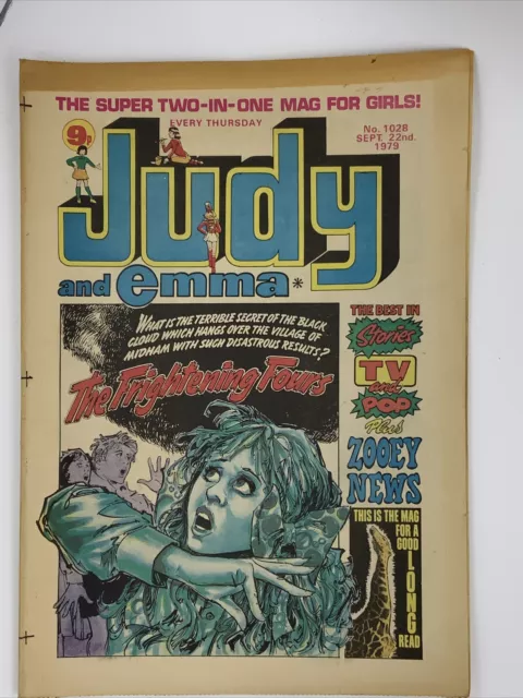 Vintage Judy Girls Comic Issue 1028 September 22nd 1979