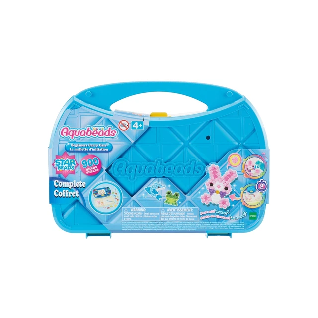 Aquabeads Beginners Carry Case, Complete Arts & Crafts Bead Kit for Children ...