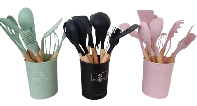 Pedrini Paletta Forata Multiuso, AntiGraffio e Antiaderente, per antiaderenti, Resistente alle Alte Temperature, Nylon