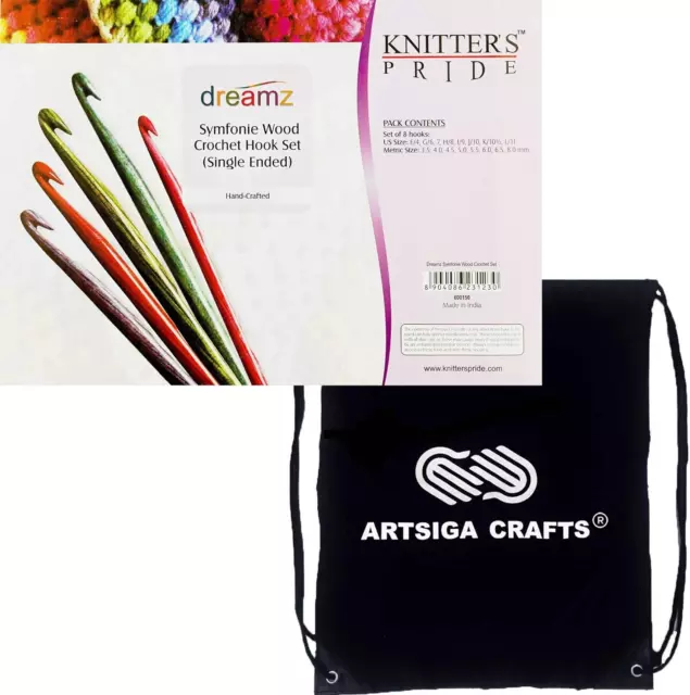 KNITTERS PRIDE KNITTING Needles Dreamz 6 inch (15cm) Single Ended Crochet  Hooks $77.41 - PicClick