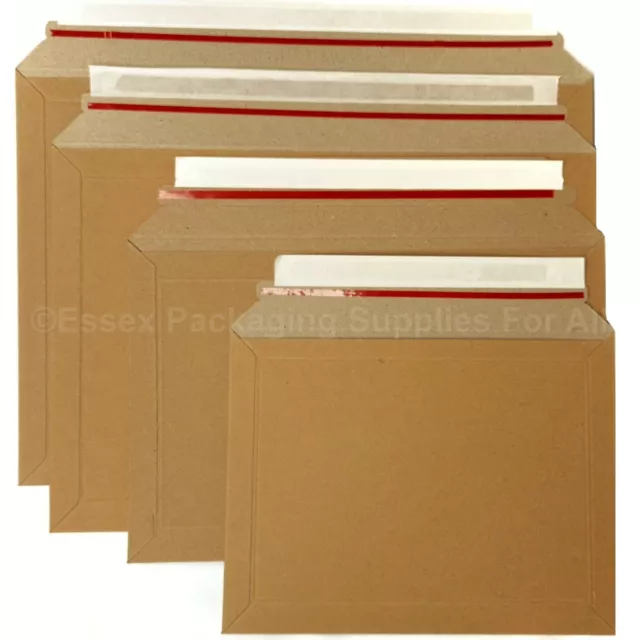 CARDBOARD ENVELOPES ROYAL Mail Pip Large Letter Postal Book Mailers All
