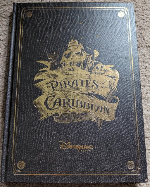 DISNEYLAND PARIS PIRATES Of The Caribbean Book Disney Ride Attraction disneyland-paris-pirates-of-the-caribbean-book-disney-ride-attraction