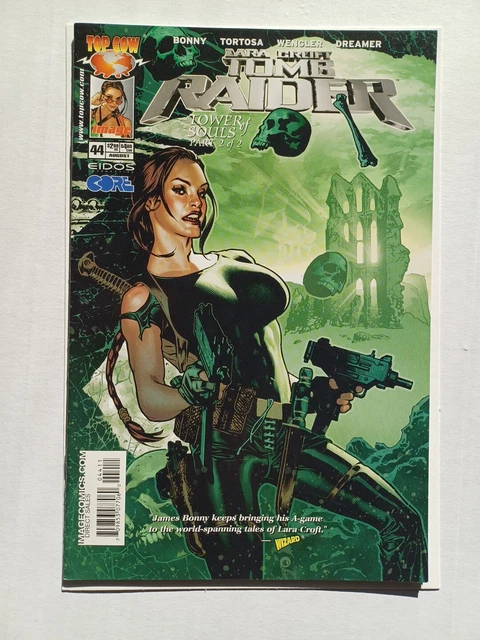 LARA CROFT TOMB RAIDER #44 VFNM Adam Hughes Cover Top Cow Image Comic Book 2004