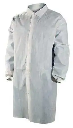 Cellucap 3509X Disp Lab Coat,Sms,White,Xl,Pk25