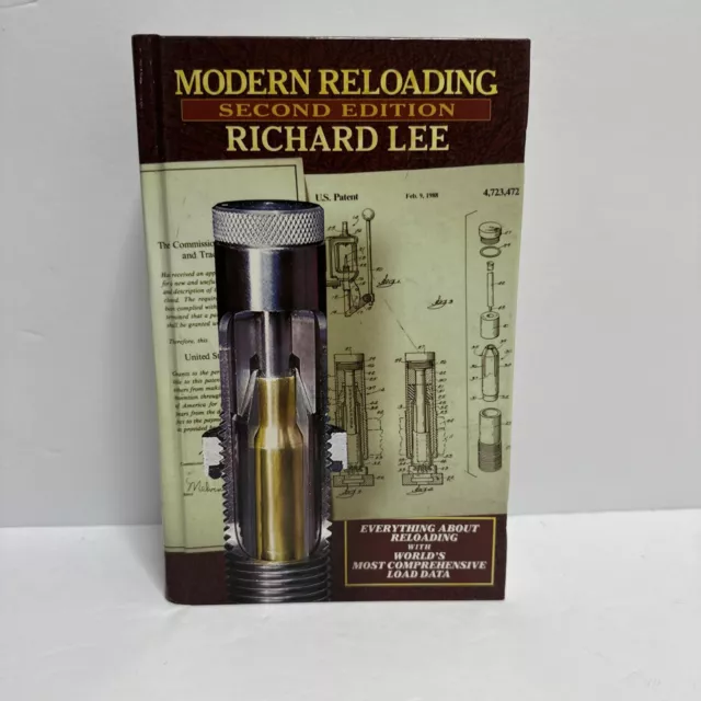 Lee Precision Modern Reloading 2nd Edition by Richard Lee, hardcover, load data