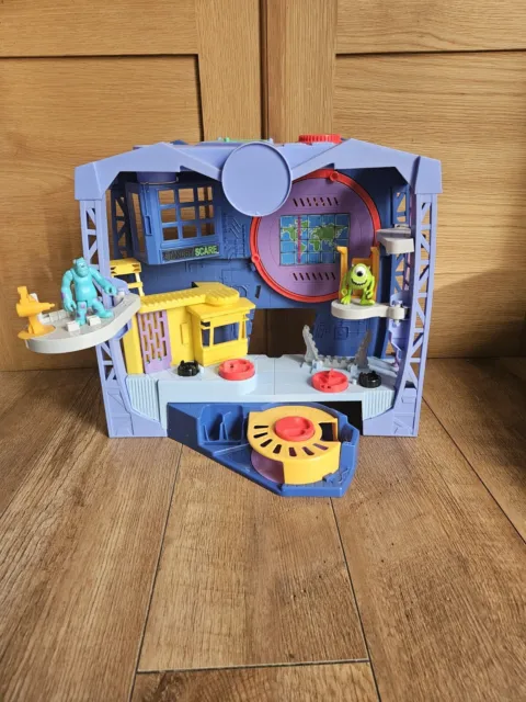 Monsters Inc Imaginext Play set With Figures Incomplete