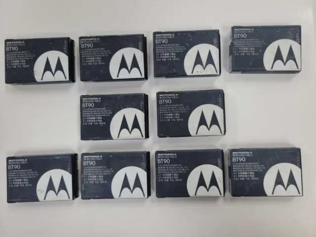 Lot of 10 Battery Motorola TB90