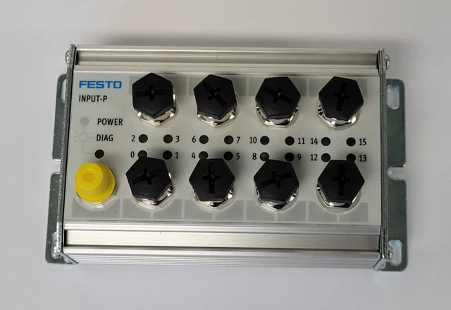 FESTO CP-E16-M12x2-5POL 175561 modulo ingresso - NUOVO - spedizione in tutto il mondo