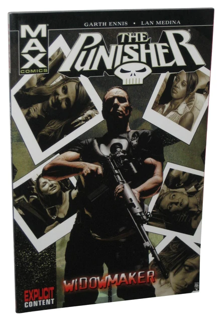 Marvel Punisher Vol. 8 Widowmaker (2007) Max Comics Paperback Book