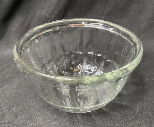 Vintage Gebrauchte Runde Jaj Pyrex Glasgelee Blancmange Form Jobling Retro Küche