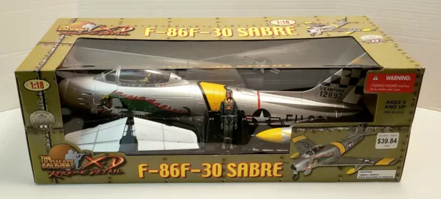 🔥 F-86 SABRE 21st Century Toys HUFF DRAGON 1:18 Ultimate Soldier F-86F-30 Saber 🔥 F-86 SABRE 21st Century Toys HUFF DRAGON 1:18 Ultimate Soldier F-86F-30 Saber