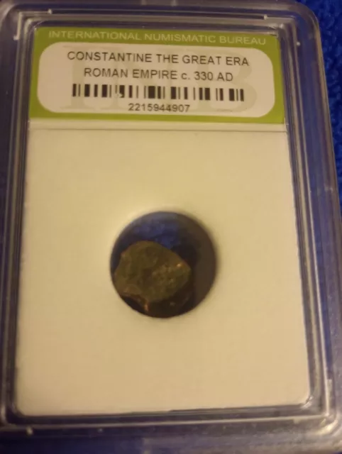 Constantine The Great Era Roman Empire C. 330 Ad Ancient Coin Slabbed Inb