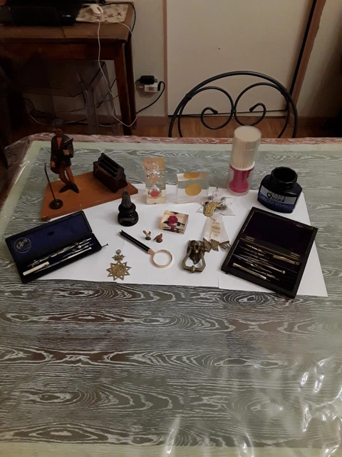 LOT BROCANTE FOND de tiroir OBJETS DIVERS anciens EUR 25,00 - PicClick FR
