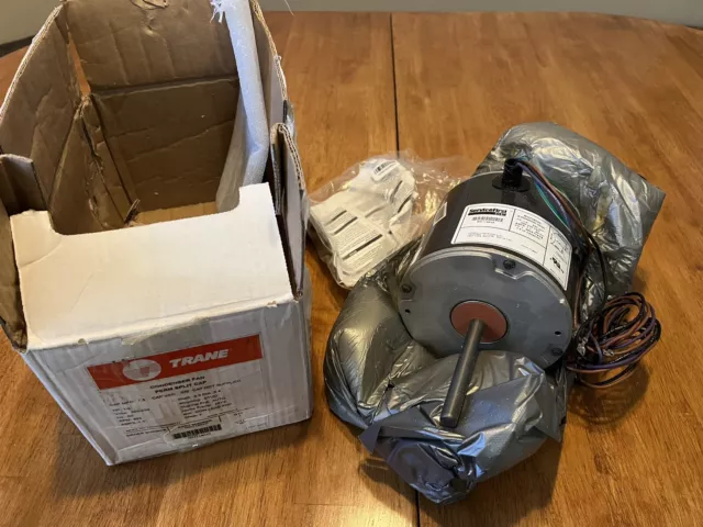 Brand New Trane MOT18625 Condenser Fan Motor Perm Split Cap 1/4 HP 825rpm #2