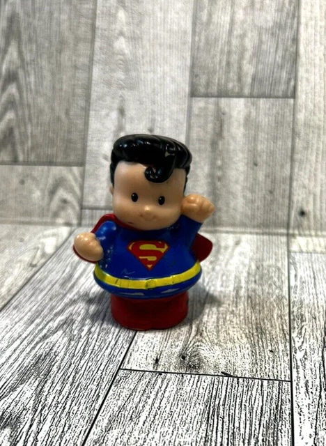 Fisher Price 2011 Little People Superman Super Heros DC Comics Figure