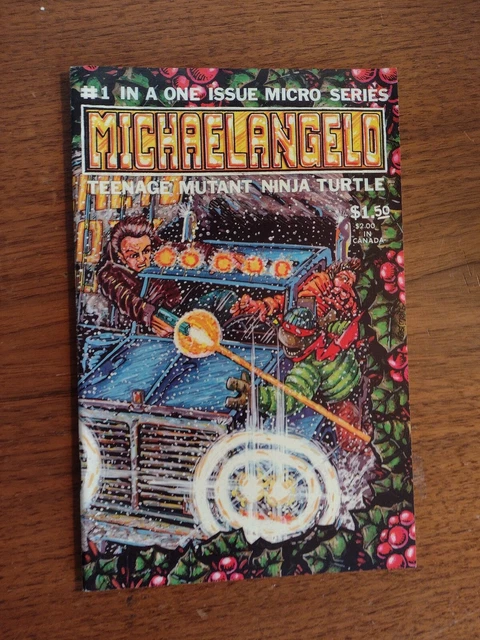 Michaelangelo # 1 Mirage Comic 1985 Teenage Mutant Ninja Turtle  Vf- Vf