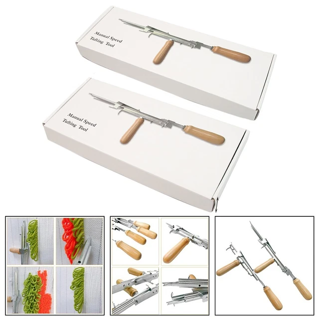 MANUAL TUFTING TOOL Carpet Making Kit Durable Durable Ergonomic Handle