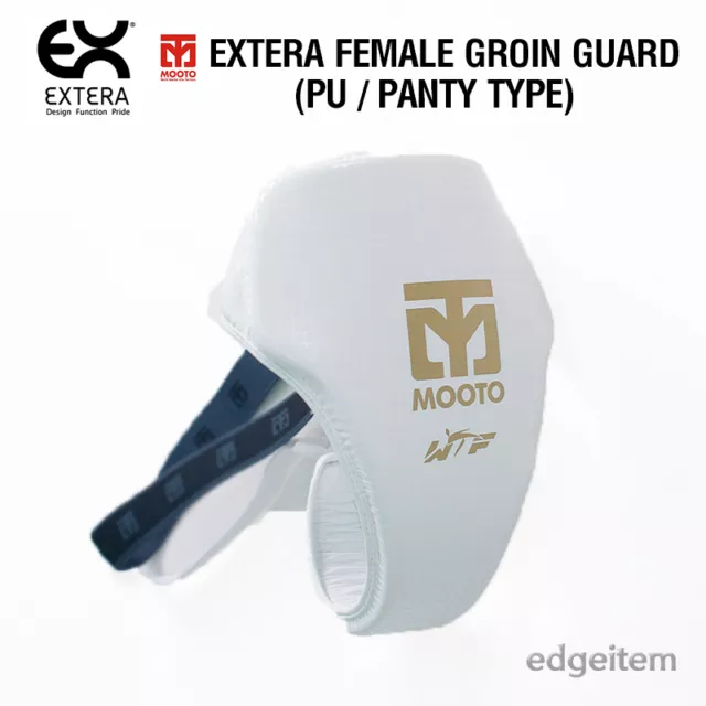 MOOTO EXTERA Female Groin Guard Panty Type (PU) WTF Approved Protector TKD