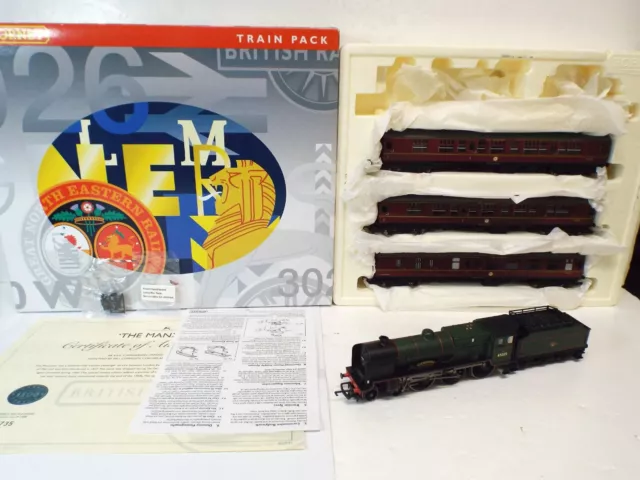 Hornby R2347M The Manxman Patriot Class Train Pack Excellent Boxed (Oo1600)