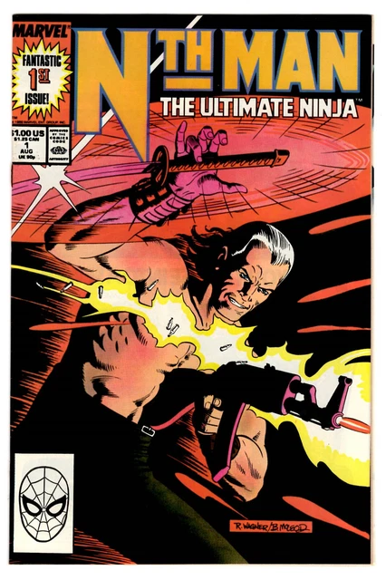 Nth MAN #1 - AUGUST 1989 - HIGH GRADE COPPER AGE MARVEL COMICS CLASSIC