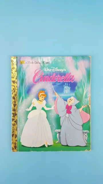 Golden Books A Little Golden Book Vintage Walt Disneys Cinderella Hardcover Book