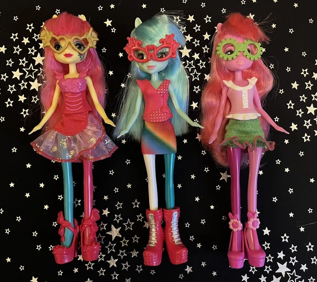 Ranbow Rocks MY LITTLE PONY Equestria Girls Rainbow Rocks Dolls x 3 £30.00 - PicClick UK