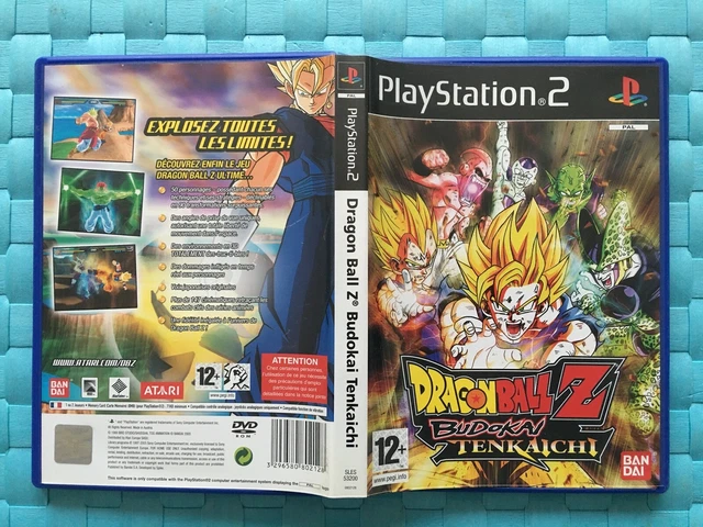 Lot Dragon Ball Z PS2 (Tenkaichi 1/2/3 + Budokai 2/3) - Jeux