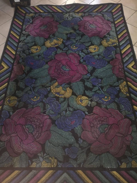 Tappeto Missoni Anni 80 Disegno MANDARIN Colore Rose 25