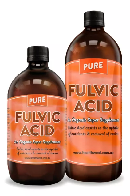Fulvic Acid ...Pure Fulvic Acid..... THE ORGANIC SUPER-SUPPLEMENT