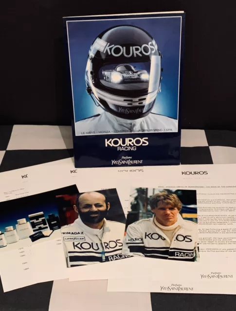 Original Kouros Sauber C8 1986 Nurburgring 1000Km Team Press Pack Kit +Photos