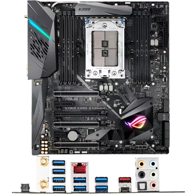 ASUS ROG STRIX X399-E Gaming Motherboard AMD X399 8xDDR4 E-ATX Socket TR4 1xM.2