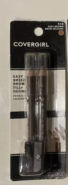 Covergirl Eye Brow Fill And Define Pencil, 510 Soft Brown. Buy 2, save 30%!