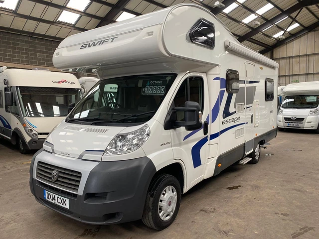 2014 Fiat DUCATO SWIFT ESCAPE 686 6 BERTH LOW MILES MOTORHOME 6 SEATBELTS 2014 Fiat DUCATO SWIFT ESCAPE 686 6 BERTH LOW MILES MOTORHOME 6 SEATBELTS