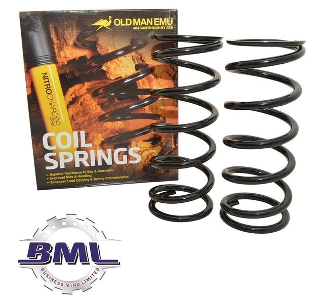 LR RANGE ROVER Classic Petrol Old Man Emu Front Coil Springs Pair. Part