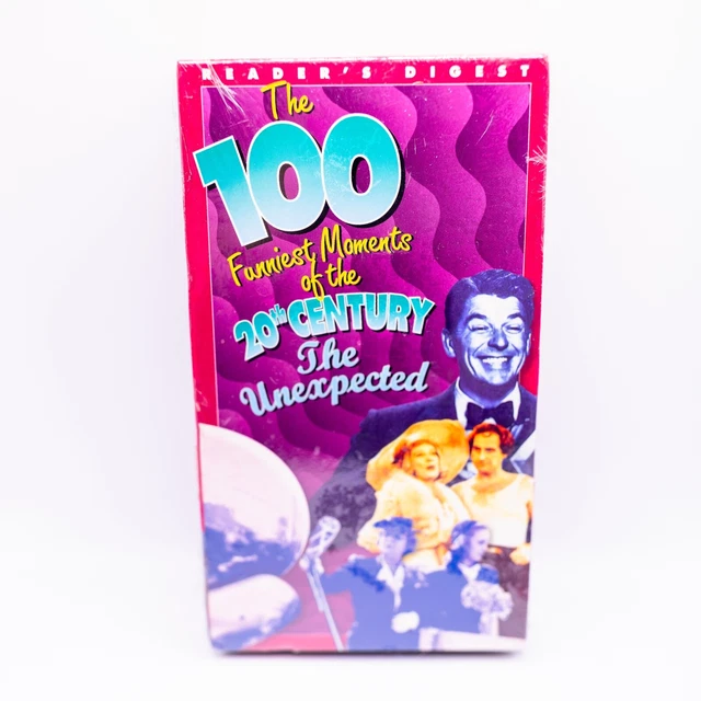 VHS READERS DIGEST 100 Funniest Moments of the 20th Century-Unexpected ...