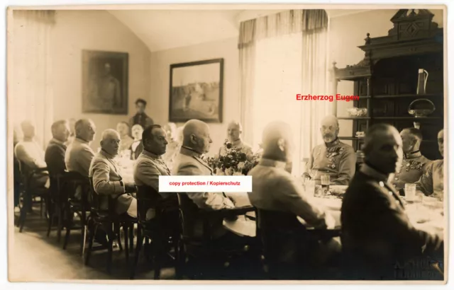 Foto,Erzherzog Eugen,General,Orden,Innsbruck,Heimwehr,photo home guard,archduke