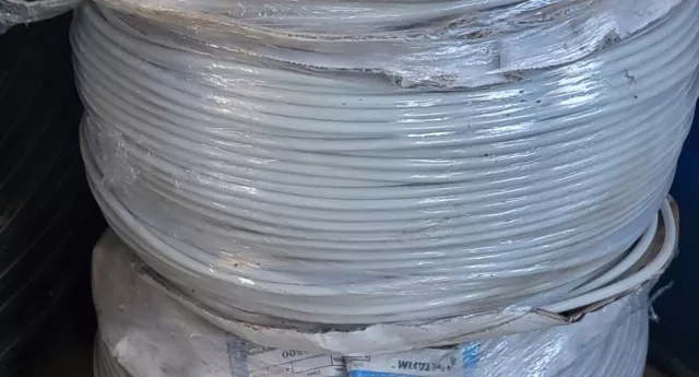 Netafim 1/8" Super Flex UV White PE Tubing 5/3mm 1000ft coil