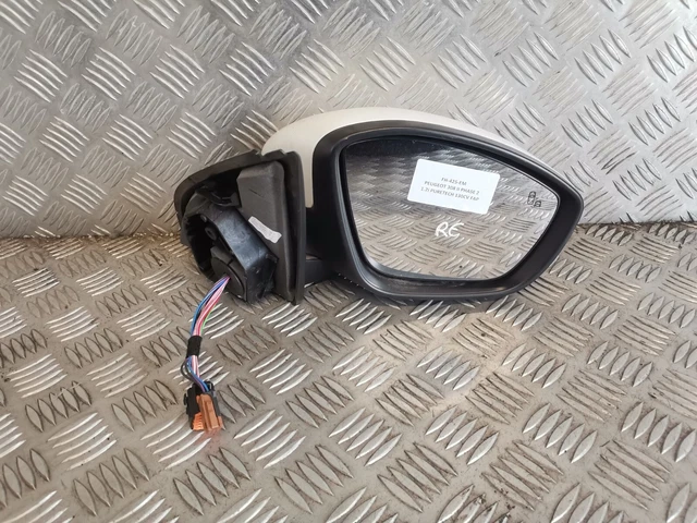 Rétroviseur Droit Manuel Peugeot 206 - Réf. 96480972XT - Occasion En état Fonctionnel - Garantie 1 Mois