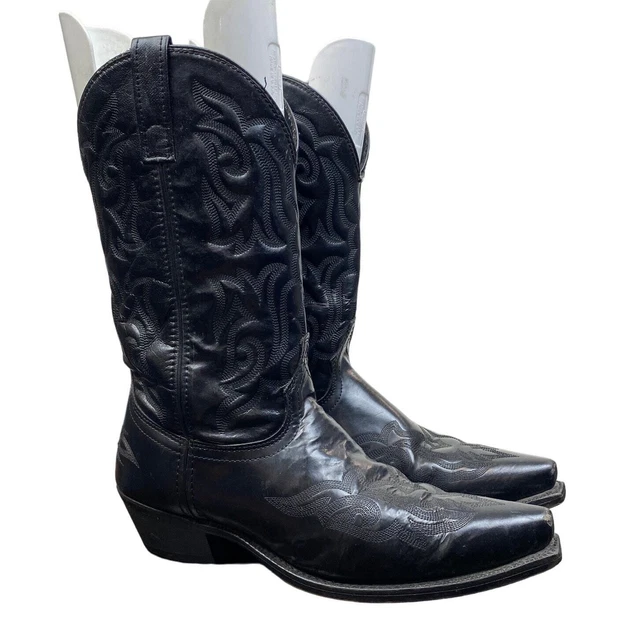 LAREDO LEA VAMP Fox Western Cowboy Boots Men's 10D 85.00 PicClick