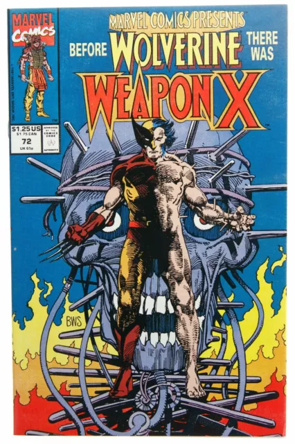 Marvel Comics Presents 72 NM- 9.2 1st appearance origin Weapon X Wolverine 1991