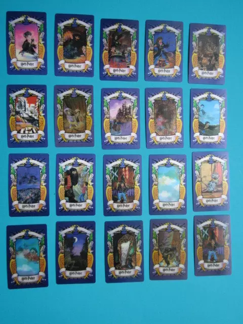 Haarry Potter 2001 Chocolate Frog Cards Dropdown Choice (e17)