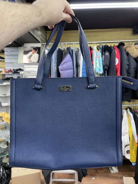 KATE SPADE REGATTA Court Saffiano Vita Large Tote WARM BEIGE