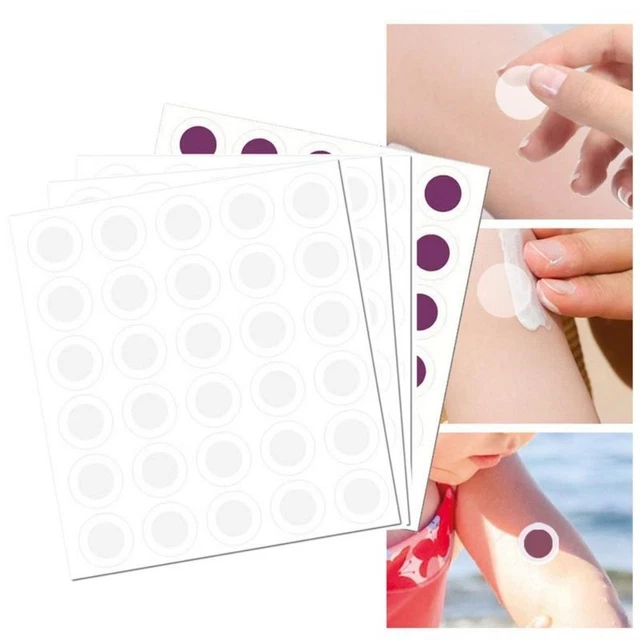 5pcs/set UV Test Stickers UV Detecting Patches Self Adhesive    Picnics Hiking