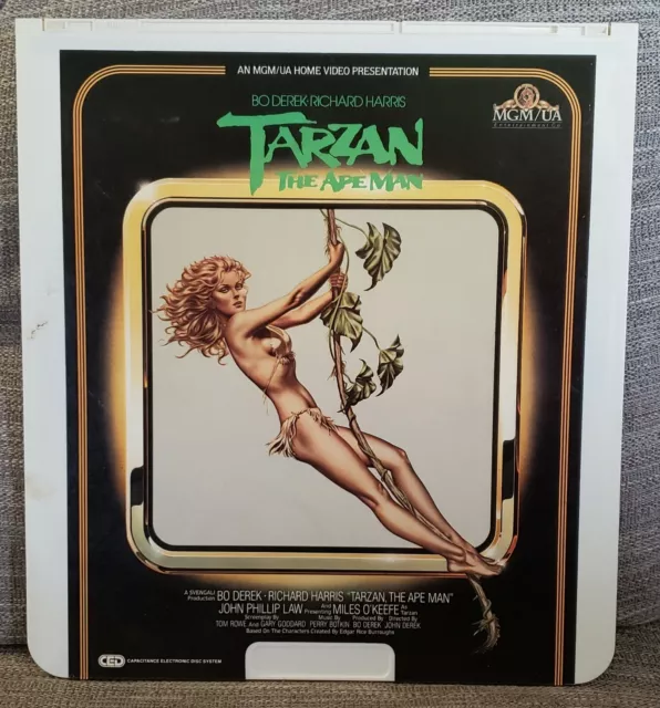 Bo Derek-Tarzan The Ape Man MGM Videodisc, Untested