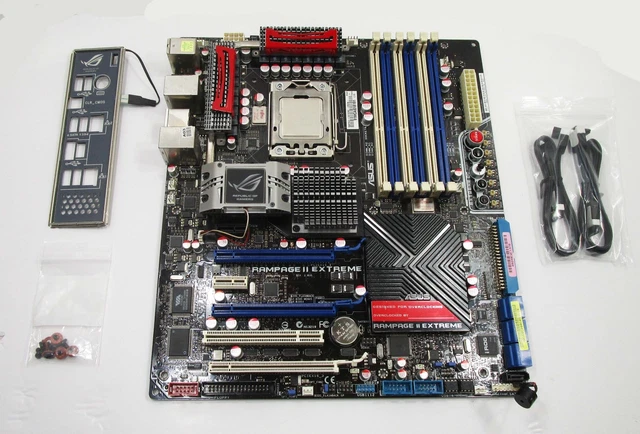 ASUS RAMPAGE II Extreme Motherboard + Core i7-960 @3.20GHz