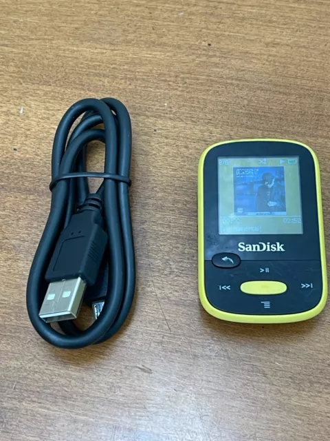 SanDisk Sansa Clip Sport Black 8GB MP3 Player FM Radio