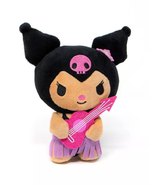 Hawaii Limited Edition Kuromi Plush 6" - Ukulele Great Gift/Souvenir from HI