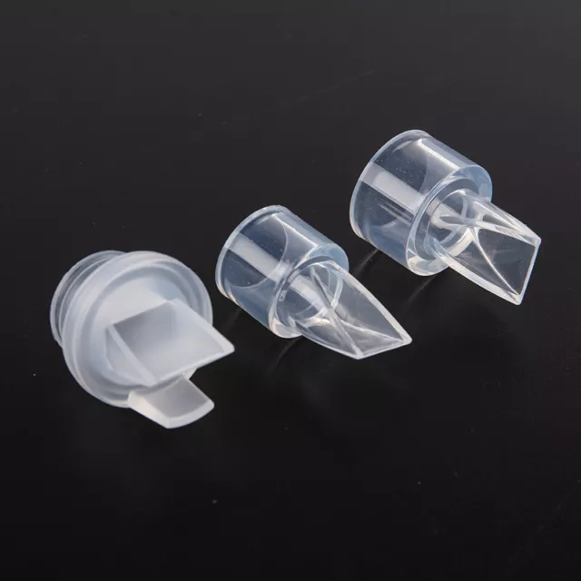 2xSilicone Baby Feeding Nipple Breast Pump Backflow Protection Breast Pump P ZSY 2