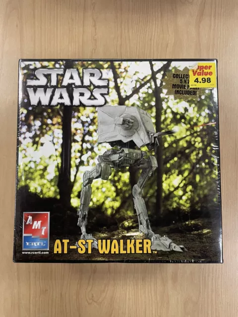 AT-ST Walker Star Wars - AMT/ERTL Unassembled kit - Sealed/NIB, 2005