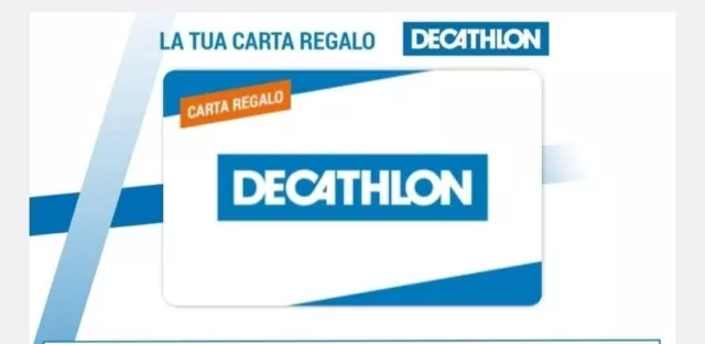 Giftcard/Voucher/Codice regalo DECATHLON 96,97 euro